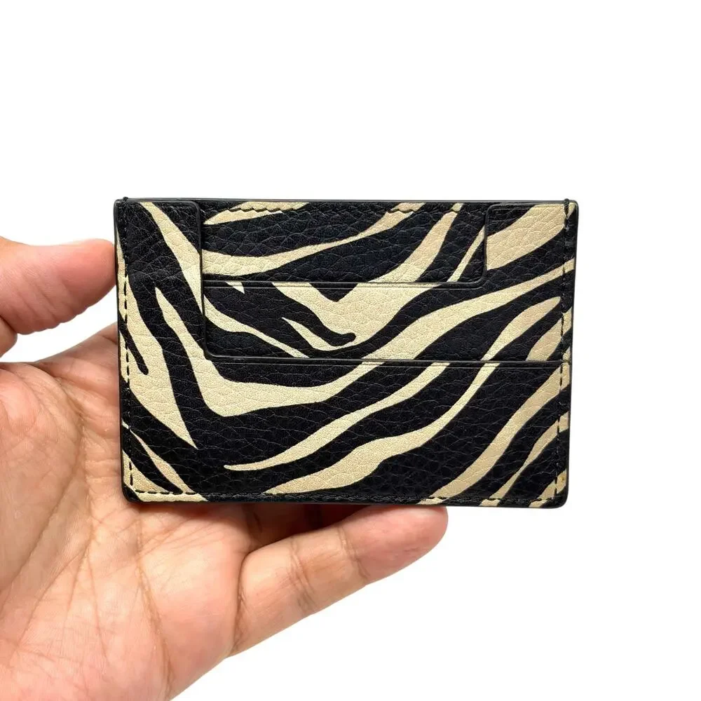 Tom Ford Zebra Cardholder Wallet